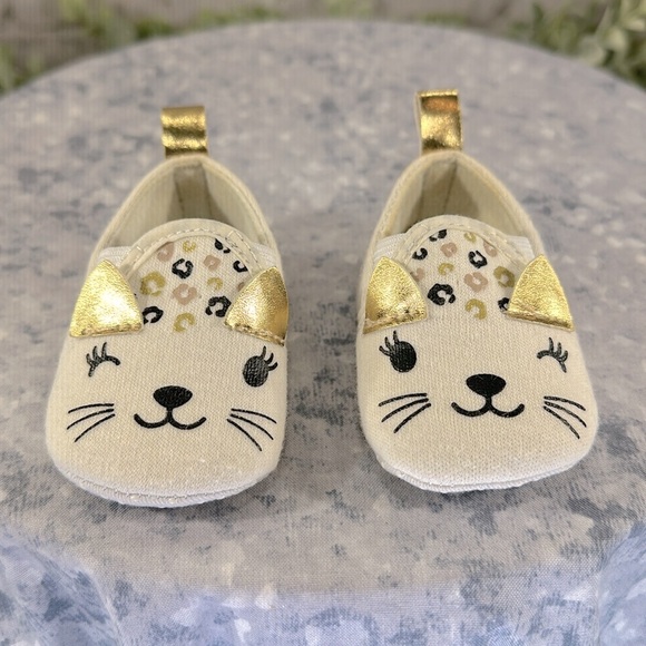 Duck. Duck. Goose - Children’s Boutique “Kitty Cat” Baby Shoes 0-3 mos.✨EUC - Picture 7 of 7